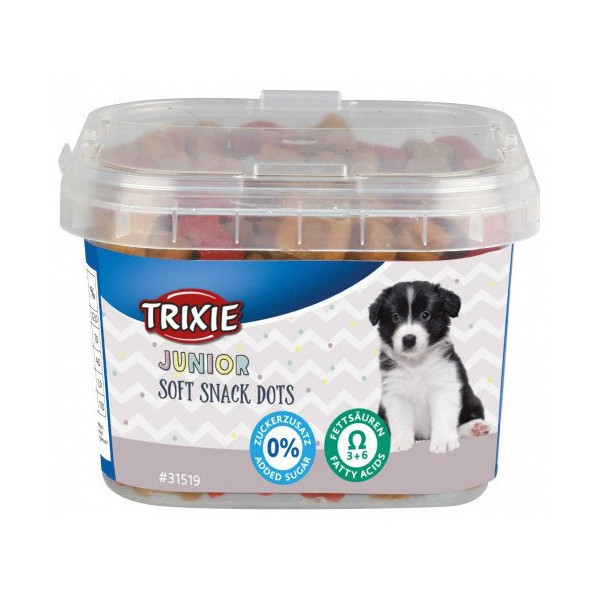 Лакомство Trixie Junior для щенков, с курицей и лососем, 140 г