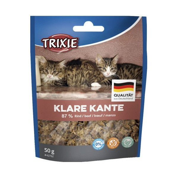 Лакомство Trixie Klare Kante для кошек, говядина, 50 г