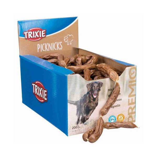 Лакомство Trixie Picknicks, сосиски с ягненком, для собак, 8 см, 8 г, цена за 1 шт