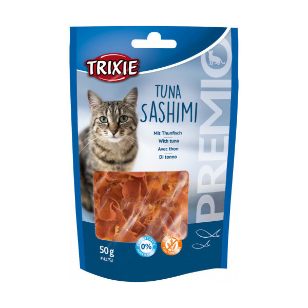 Лакомство Trixie Tuna Sashimi с тунцом, для кошек, 50 г