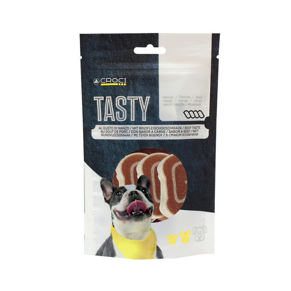 Лакомство суши Croci Tasty для собак, курица с треской, 80 г, 12 пач./уп, цена за пачку
