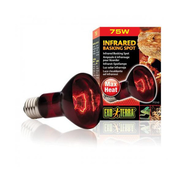 Лампа Hagen Exo Terra Infrared Basking Spot, инфракрасная, 75 Вт