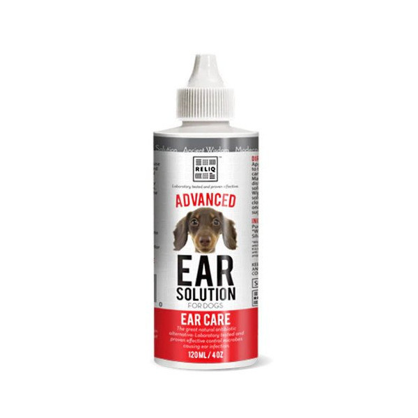 Лосьон для ушей RELIQ Ear Solution, для собак, 120 мл