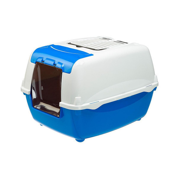 Лоток с открывающимся люком Ferplast Toilet Home Bella Cabrio для кошек, 43,5x56x38 см