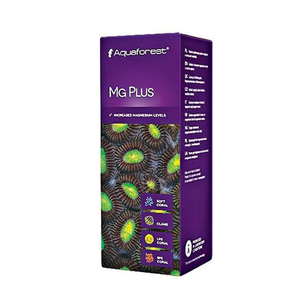 Магний (Mg) Aquaforest Mg Plus для морского аквариума, 200 мл