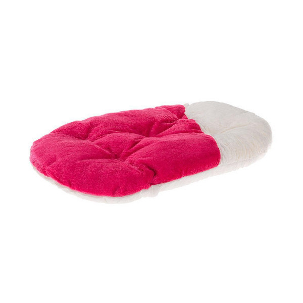 Меховая подушка Ferplast Relax 65/6 Soft Fucsia для кошек и собак, розовая, 65×42 см