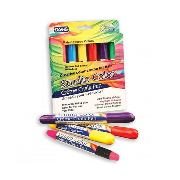 Мелок Davis Kaleidoscope Colors красящий, для шерсти, волос, кожи