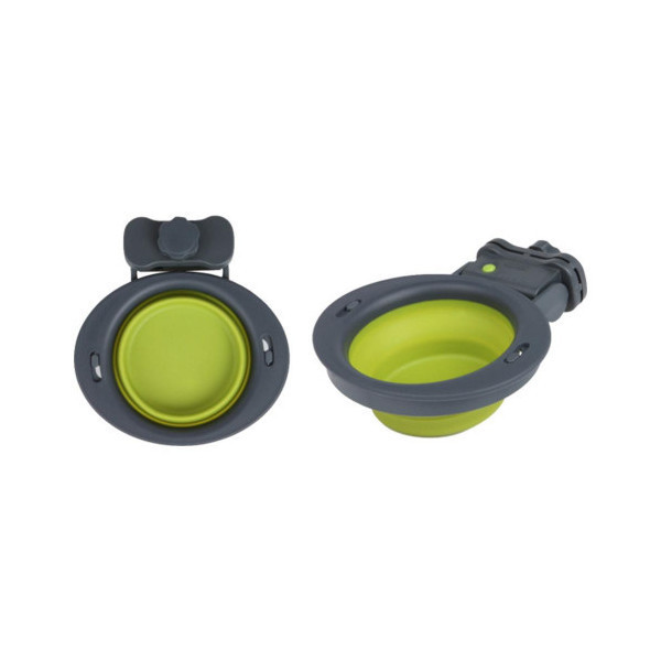 Миска для клетки Dexas Kennel Bowl для собак и кошек, зеленая, 240 мл