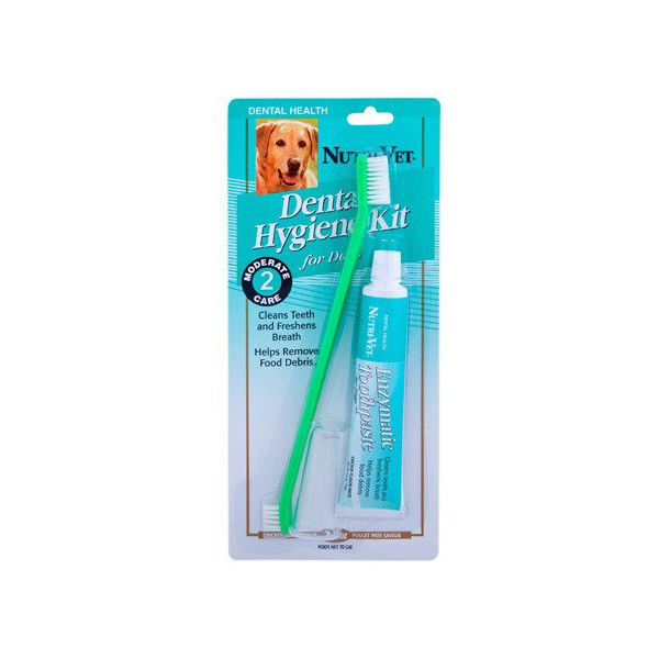 Набор Nutri-Vet Oral Hygiene Kit для гигиены пасти, для собак