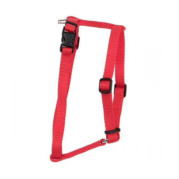 Нейлоновая шлея Coastal Nylon Adjustable для собак, красный, 1.6×40-66 см