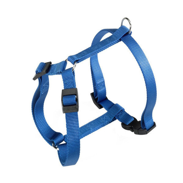 Нейлоновая шлейка Ferplast Champion P S Blue для собак, синяя, А: 25x36, B: 30x46 см