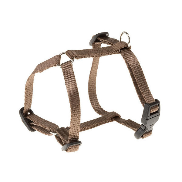 Нейлоновая шлейка Ferplast Champion P XS Brown для собак, коричневая, А: 22x38, B: 25x38 см