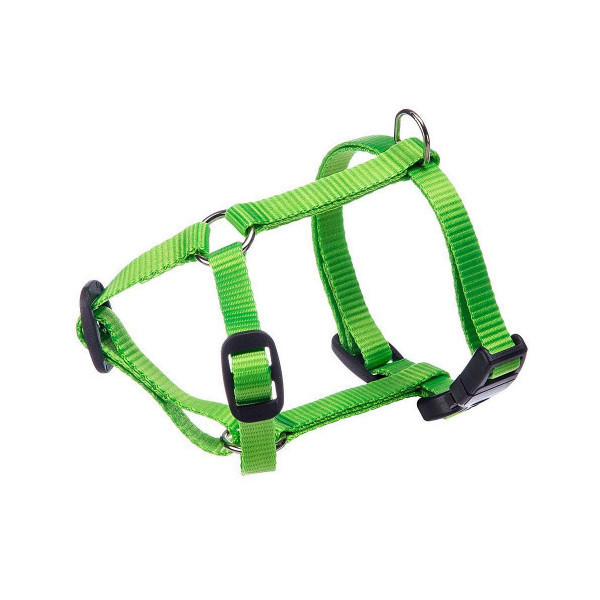 Нейлоновая шлейка Ferplast Champion P XS Green для собак, зеленая, А: 22x38, B: 25x38 см