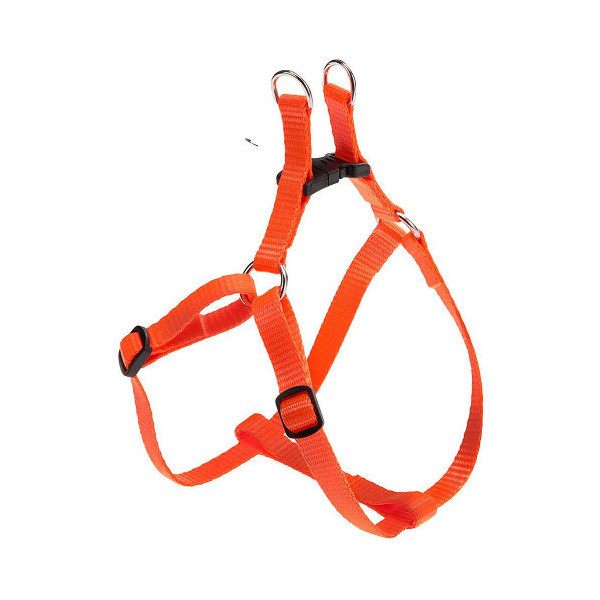 Нейлоновая шлейка Ferplast Easy P Extra Small Orange для собак, A=B: 33÷46,5 см, 10 мм