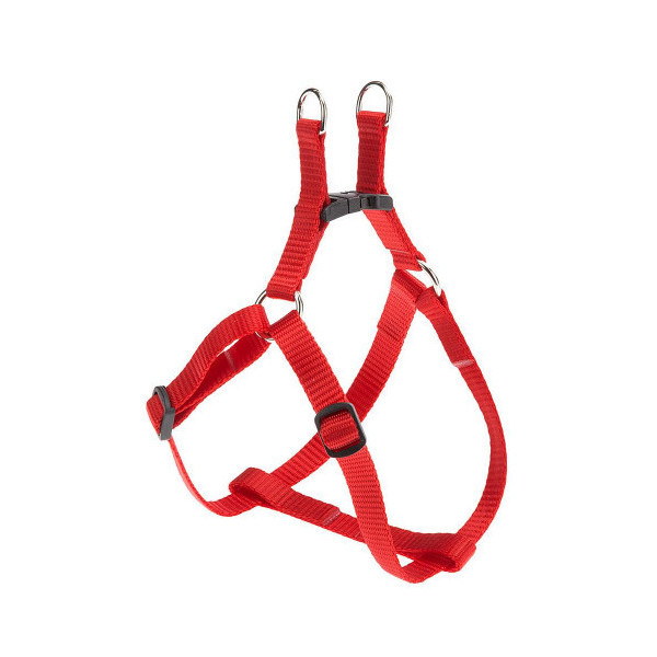 Нейлоновая шлейка Ferplast Easy P Extra Small Red для собак, A=B: 33÷46,5 см, 10 мм