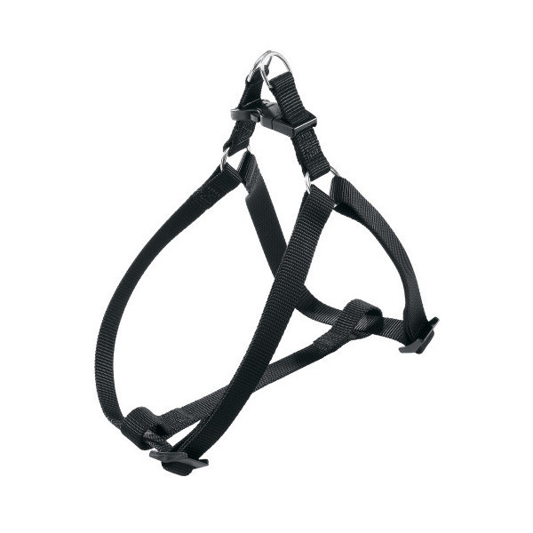 Нейлоновая шлейка Ferplast Easy P Small Black для собак, A=B: 35÷53 см, 10 мм