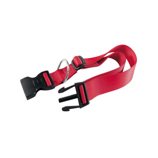 Нейлоновый ошейник Ferplast Club C40/70 Colours Red для собак, красный, 45x70 см