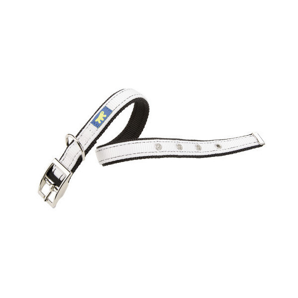 Нейлоновый ошейник Ferplast Dual CF15/35 Colours White для собак, 15 мм, A: 27÷35 см