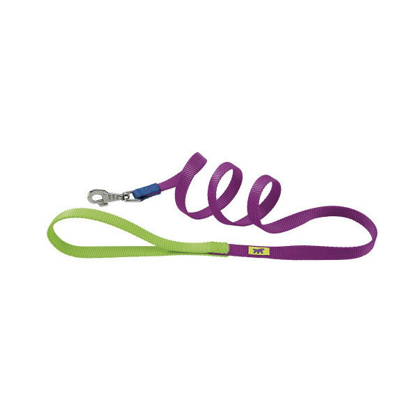 Нейлоновый поводок Ferplast Club G25/120 Purple для собак, фиолетовый, 25 мм, 120 см