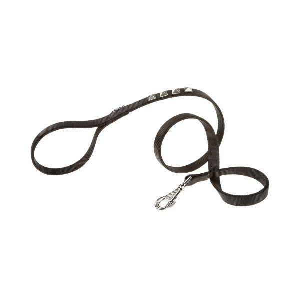 Нейлоновый поводок Ferplast Dual G20/120 PI Black для собак, 20 мм, 120 см