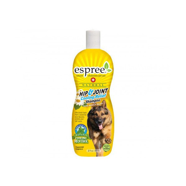 Обезболивающий шампунь Espree Hip & Joint Cooling Relief для мышц и суставов для собак, 591 мл