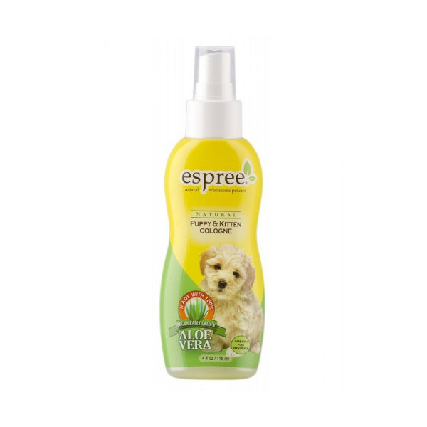 Одеколон Espree Puppy and Kitten Cologne для щенков и котят с ароматом детской присыпки, 118 мл