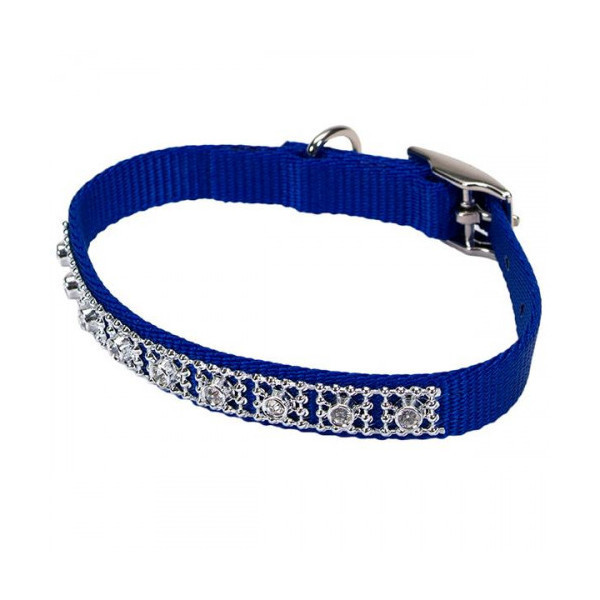 Ошейник Coastal Jeweled для собак, синий, 1×25 см
