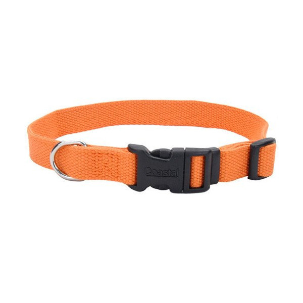 Ошейник Coastal New Earth Soy Dog Collar для собак, оранжевый, 15-20×1 см