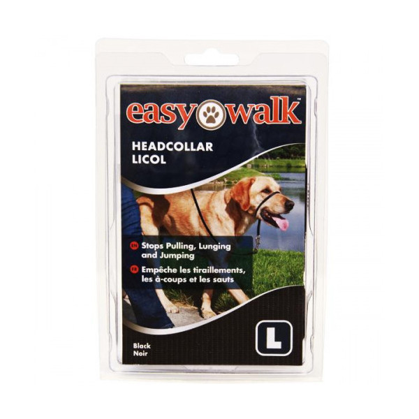Ошейник Premier Easy Walk тренировочный, для собак, размер M, черный