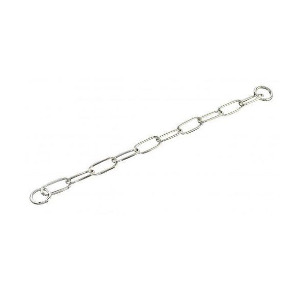 Ошейник Sprenger Extra Long Link для собак, с широким звеном, хромированная сталь, 4 мм, 84 см
