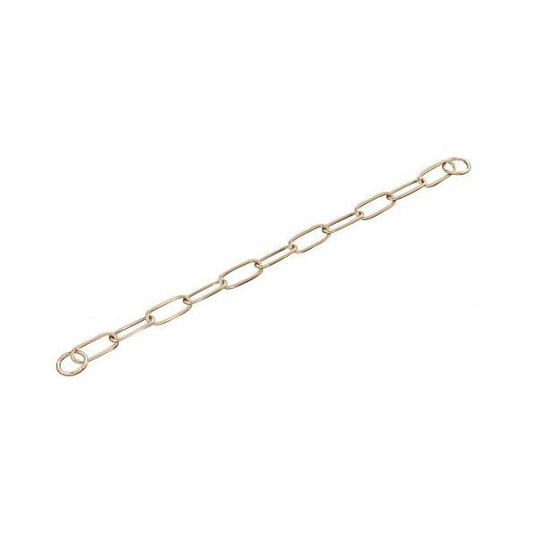 Ошейник Sprenger Extra Long Link для собак, с широким звеном, куроганная сталь, 4 мм, 63 см