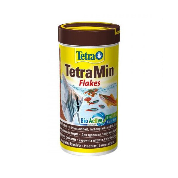 Основной корм Tetra MIN FLAKES для аквариумных рыб, 1 л