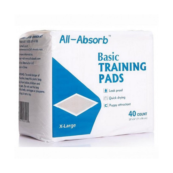 Пеленки All-Absorb Basic для собак 71х86 см, 40 шт