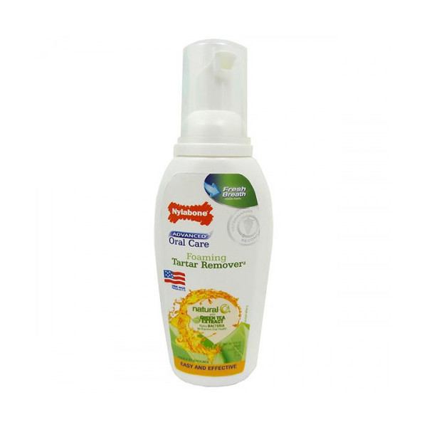 Пенка Nylabone Oral Care Natural Fresh Foam от запаха из пасти у собак, с экстрактом зеленого чая, 89 мл