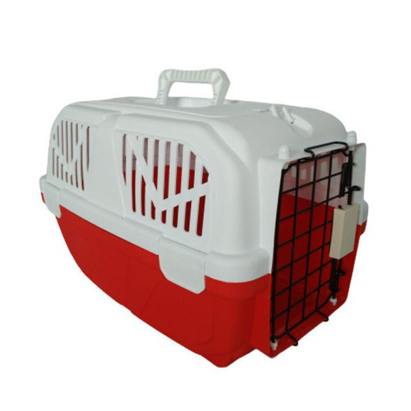 Переноска AnimAll P1095 для котов и собак, красная, 52×35×33 см