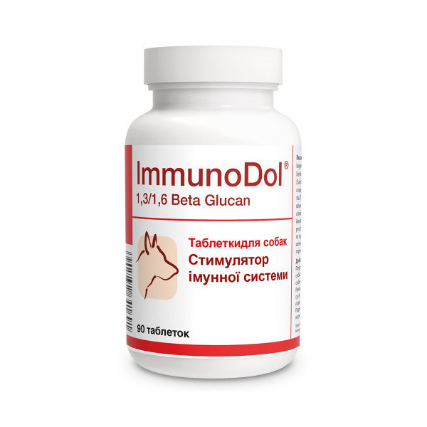 Пищевая добавка Dolfos ImmunoDol для собак для поддержания иммунитета у взрослых собак, 90 табл