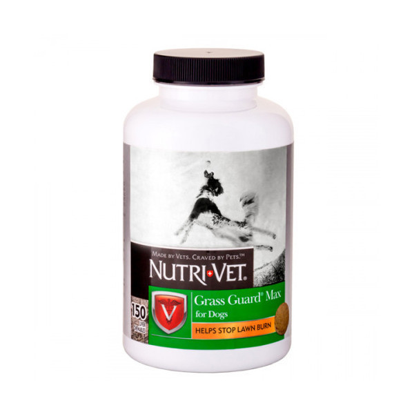 Пищевая добавка от выжигания газонной травы Nutri-Vet Grass Guard для собак , 150 табл