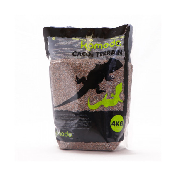 Пищевой песок для рептилий Komodo CaCo3 Sand Blended, 4 кг