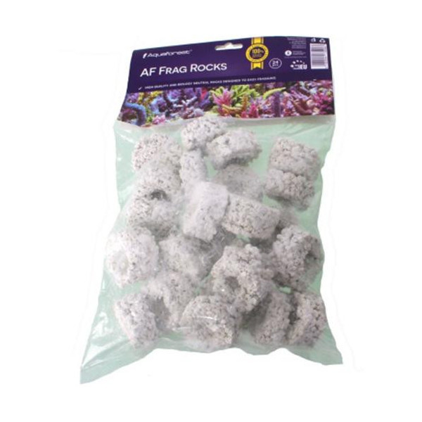 Плашки Aquaforest AF Frag Rocks для посадки коралов, 24 шт