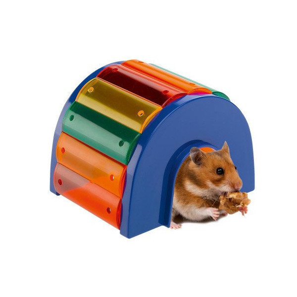Пластиковый домик Ferplast PA 4639 Kuci House Multicolor для хомяков