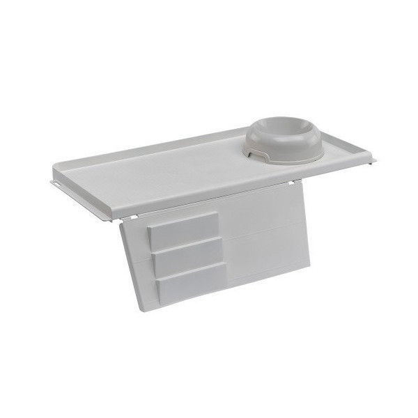 Пластиковый домик Ferplast Pub 3255 For Base M63 White Bowl для маленьких животных с лестницей и миской