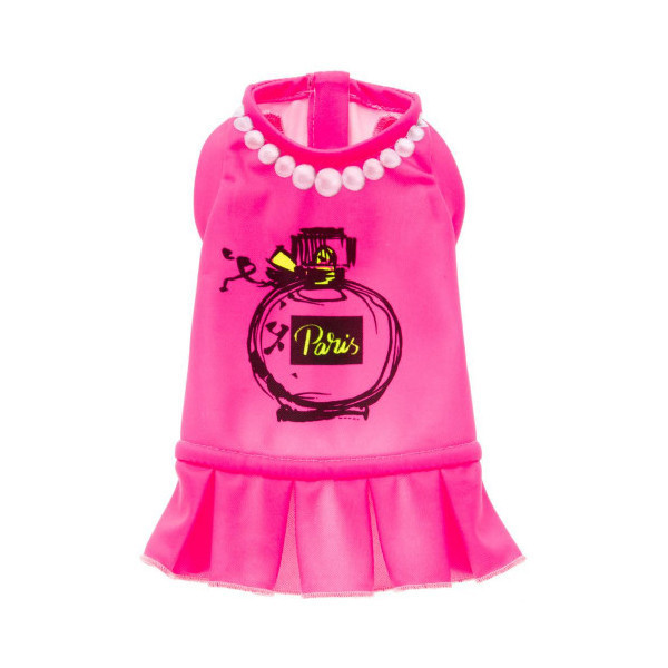Платье Ferplast Paris TG Dress для собак, размер XXS, розовое, 17.5 см