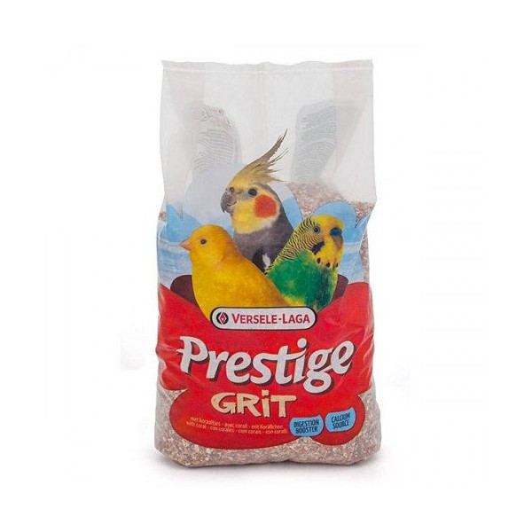 Подкормка Versele-Laga Prestige Grit минеральная, с кораллами, для декоративных птиц, 300 г
