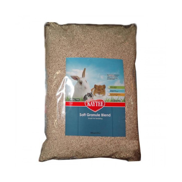 Подстилка Kaytee Soft Granule для грызунов, мелких животных, птиц, рептилий, целлюлоза, 5 л