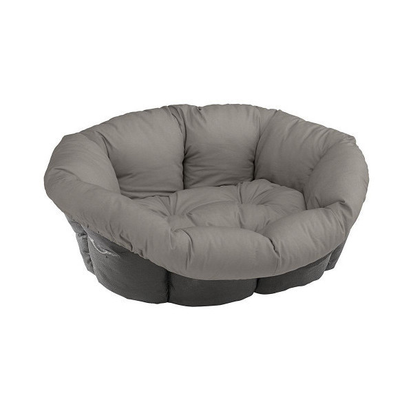 Подушка к лежанке Ferplast Spare Sofa Cushion 10 Dove Gray для кошек и собак, серая, 84×60 см