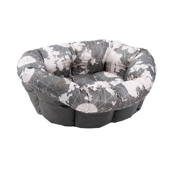 Подушка к лежанке Ferplast Spare Sofa Triangle 4 для кошек и собак, с принтом, 54×39 см