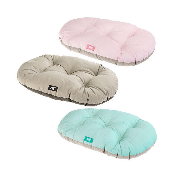 Подушка-подстилка Ferplast Relax 45/2 Pink-Grey-Blue для кошек и собак, 43×30 см
