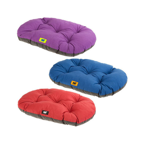 Подушка-подстилка Ferplast Relax 78/8 Purple-Blue-Red для кошек и собак, 78×50 см
