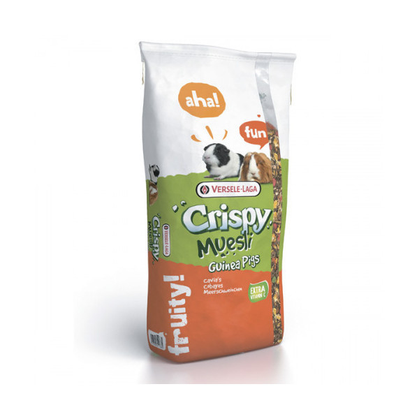 Полноценный корм Versele-Laga Crispy Muesli Guinea Pigs для морских свинок, с витамином C, 400 г