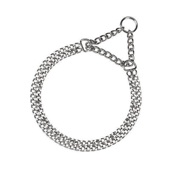 Полурывковая металлическая цепь Ferplast Chrome CSS5516 для собак, 28x38 см